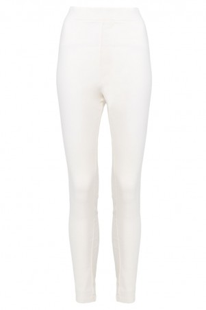 Parthenia Skinny Fit Pants - White