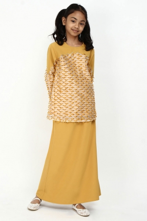 KIDS Shifa Set - Mustard