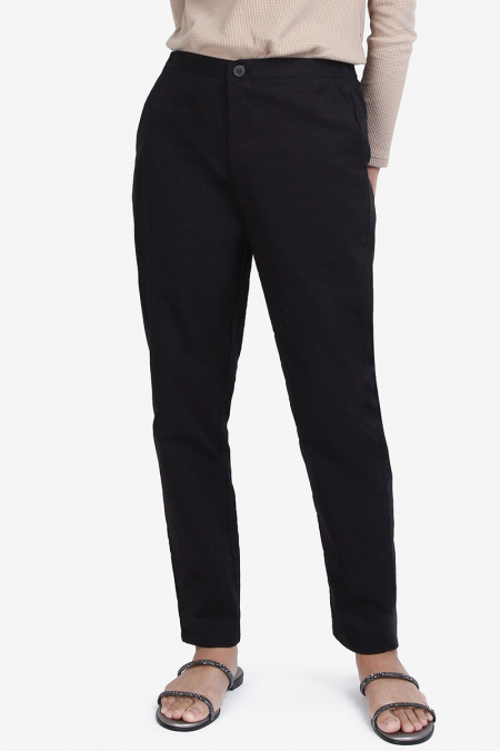 Emmersyn Tapered Pants - Black