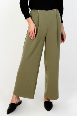 Prafulla Wide Legged Pants - Pistachio Green