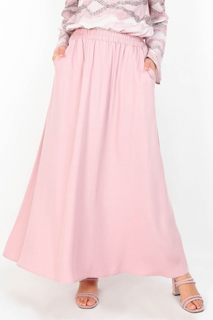 Janeva A-line Skirt - Dusty Pink