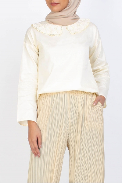 Gacia Drop Shoulder Blouse