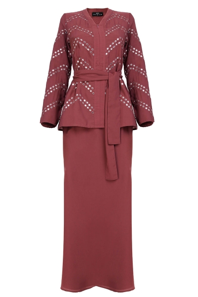 Brissa Blouse & Skirt Set