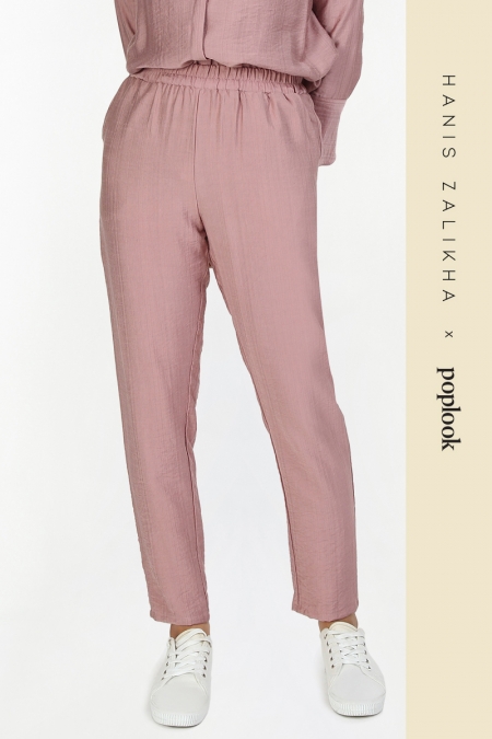 Helena Tapered Pants - Dusty Pink