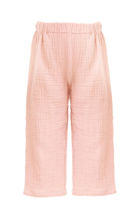 KIDS Zuhal Tapered Pants - Coral Cloud