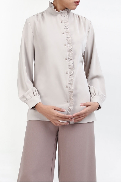 Mahnaz Front Button Blouse