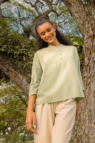 Pietra Henley Blouse