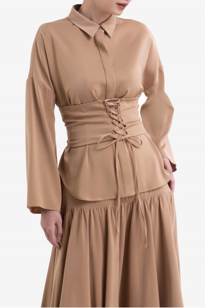 Mischa Front Button Blouse