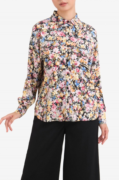 Catharina Front Button Blouse