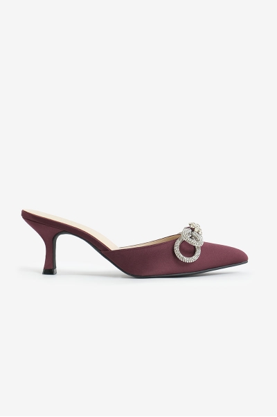 Holly Bow Mules