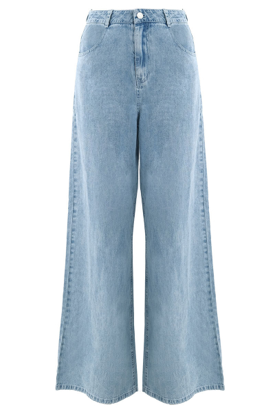 COTTON Melrose Wide Legged Jeans