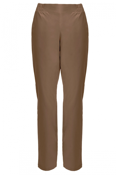 Zaelin The Pull-on Tapered Pants - Sepia Brown