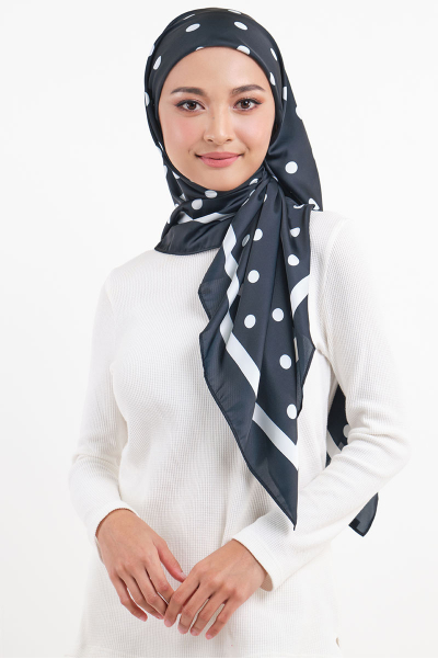 PRE-ORDER Andie Satin Printed Square Headscarf