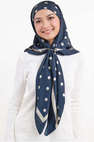 PRE-ORDER Andie Satin Printed Square Headscarf