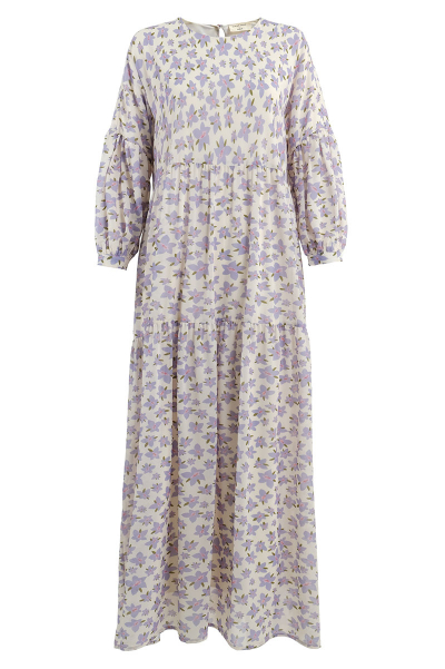 Anggun Gathered Tier Dress
