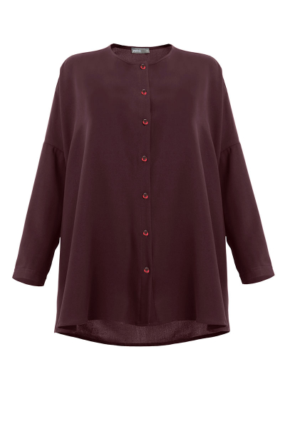 Malina Front Button Blouse