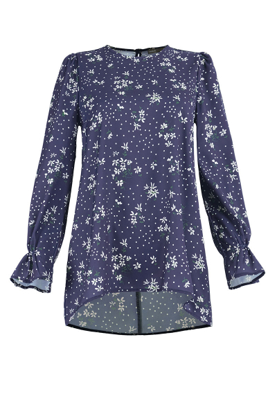 Fahara Puff Shoulder Blouse