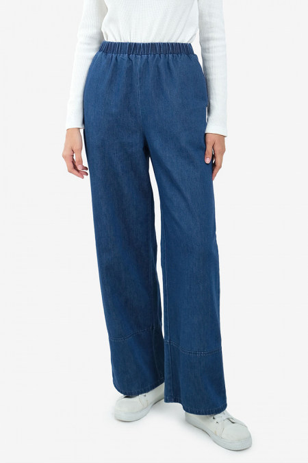 Nalani Wide Legged Jeans - Medium Wash