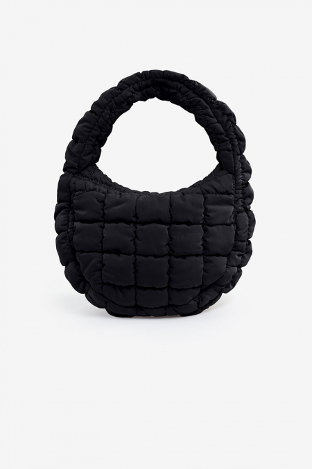 Cloud Quilted Small Bag - Black