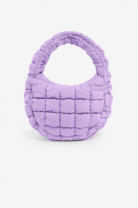 Cloud Quilted Small Bag - Lilac