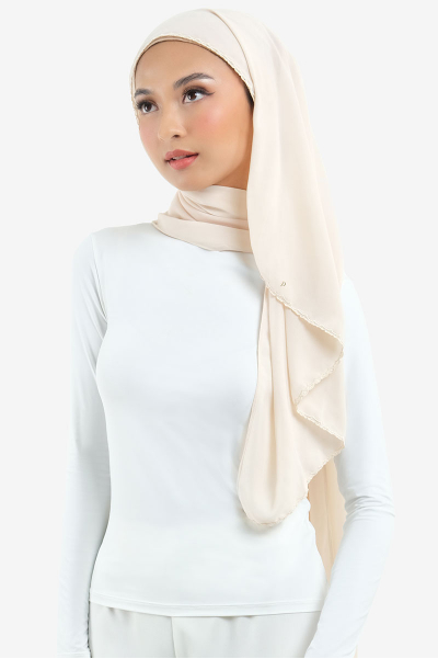 Aisyah Scallop Headscarf