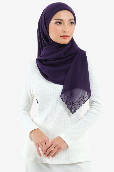 Dayana Square Voile Headscarf