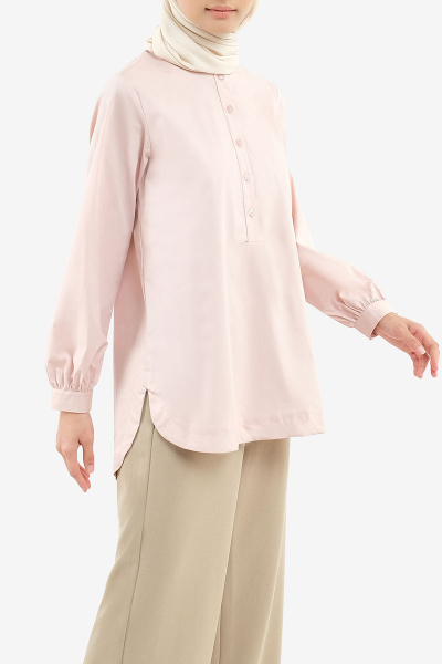 Orsina Henley Blouse