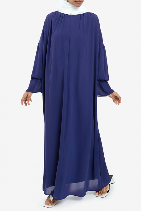 Yiskah Zip-Front Dress - Ultramarine