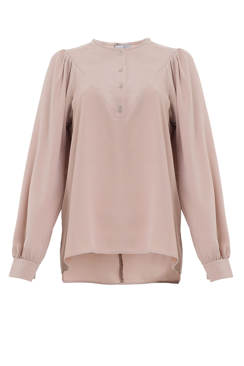 Cassianna Henley Blouse