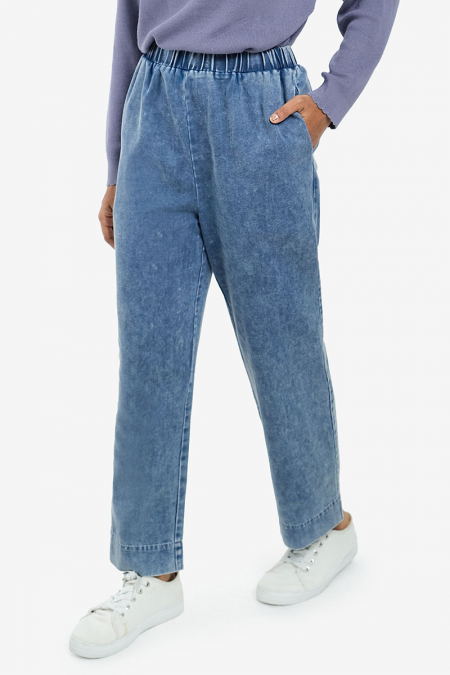 Hemera Mom Jeans - Acid Wash