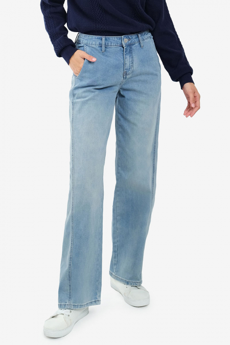 Orinda Straight Cut Jeans - Light Wash