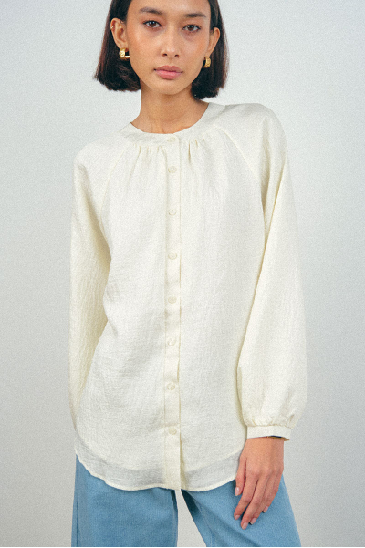 Haizea Front Button Blouse