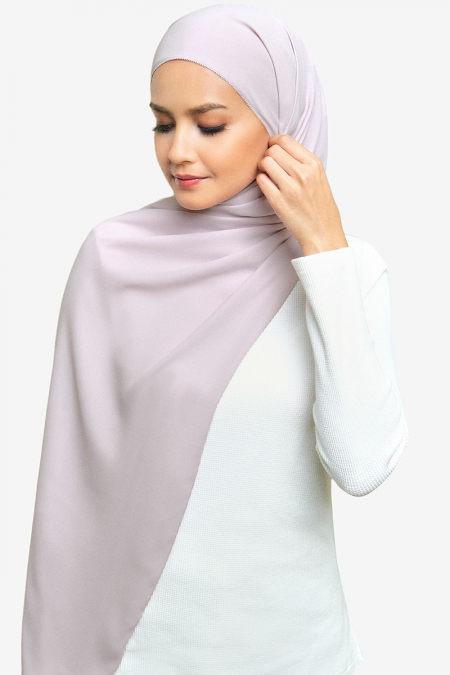 Janie Eyelash Headscarf - Rose Mist