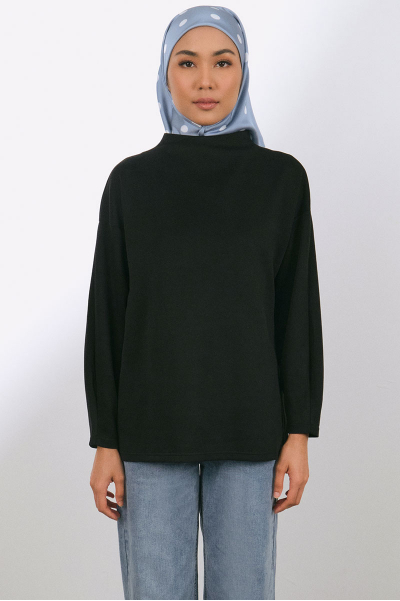 Denali Soft High Neck Blouse