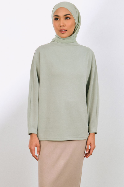 Denali Soft High Neck Blouse