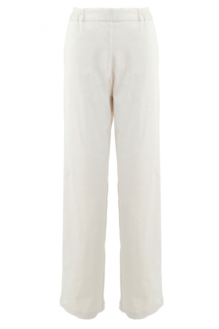 Weru Straight Cut Pants - Oatmilk
