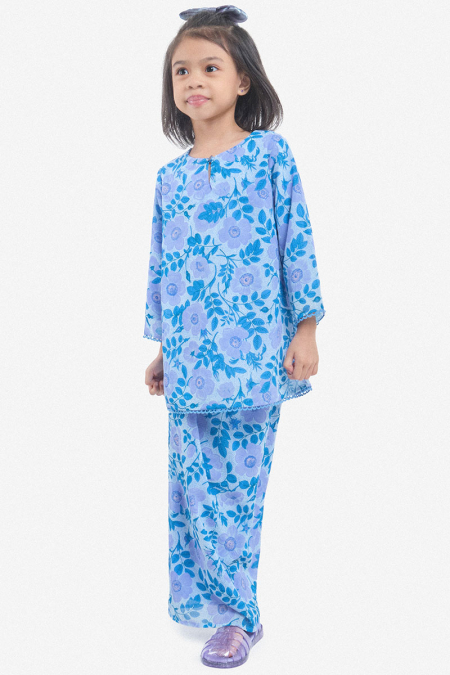 KIDS Duyong Set - Blue/Purple Buttercup