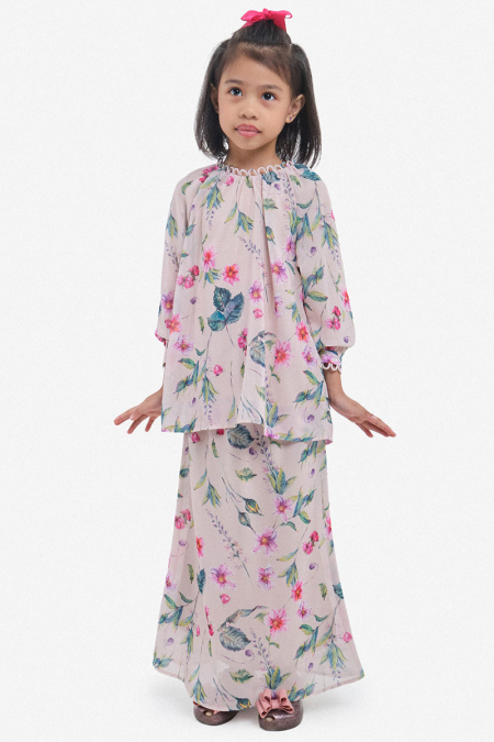 KIDS Rusila Set - Blush Dahlia