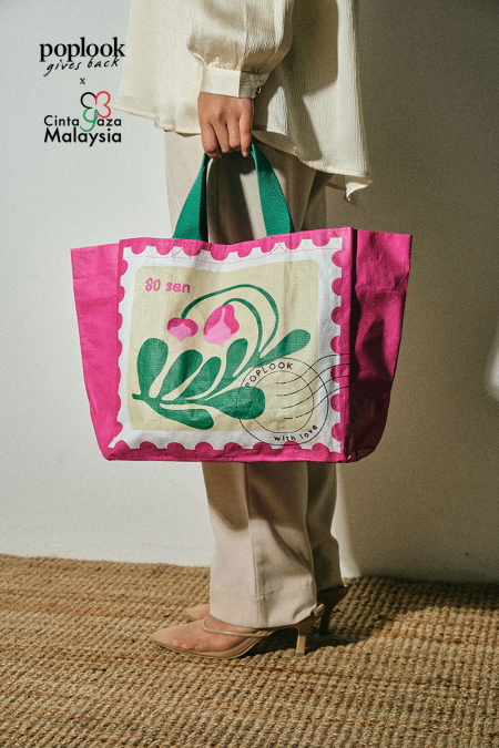 Raya'25 With Love Tote - Wildberry