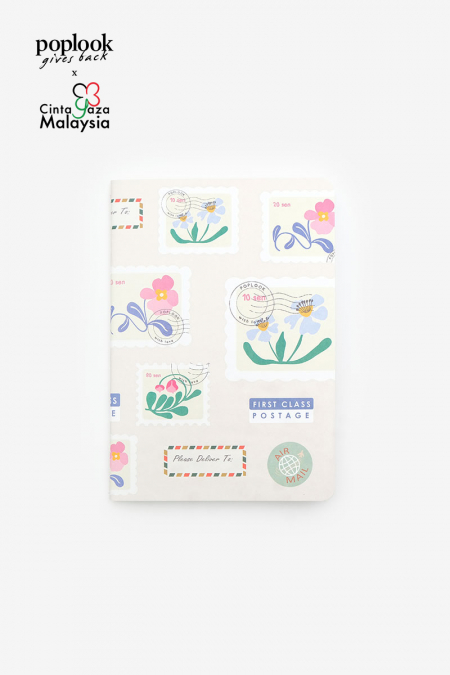 Raya'25 With Love Notebook - Beige