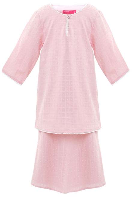 KIDS Baiduri Set - Baby Pink
