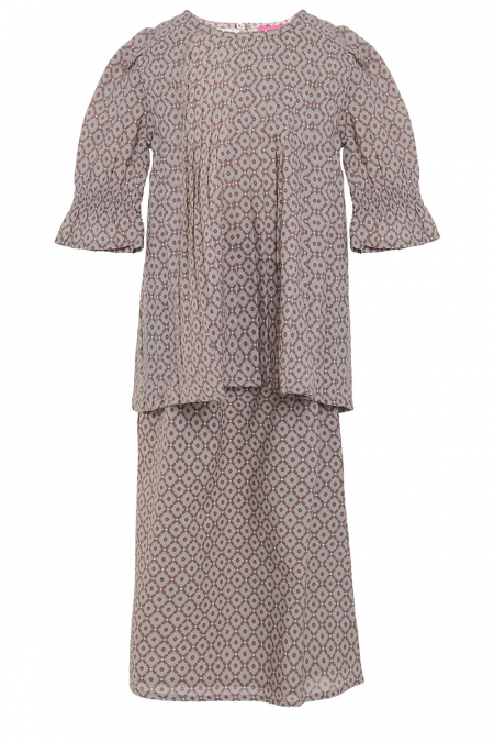 KIDS Dendang Set - Grey/Brown