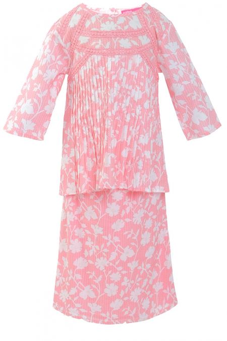 KIDS Lenggang Set - Flamingo Pink