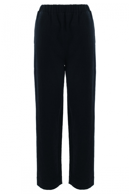 Xulia Straight Cut Pants - Black